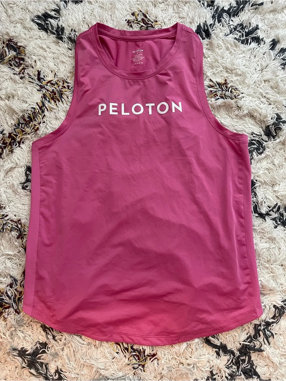 Peloton Hot Pink Performance Tank Top